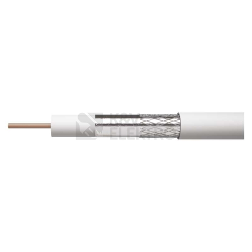 Koaxiální kabel CB50F EMOS S5231S bílý