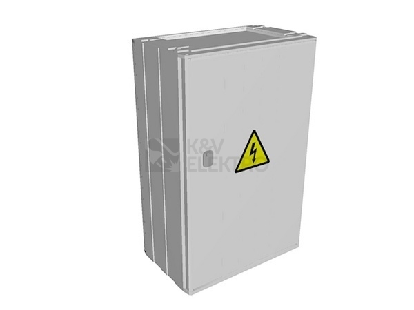 Obrázek produktu Elektroměrový rozvaděč Elplast PER 1/3F/40 5010 šedý pro ČEZ, EGD (E.ON) 0