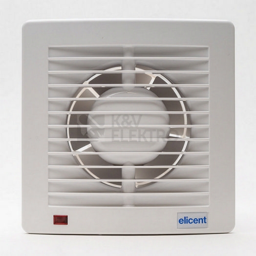 Obrázek produktu  Axiální ventilátor do koupelny se zpětnou klapkou a časovým doběhem E-STYLE 120 PRO GT 2