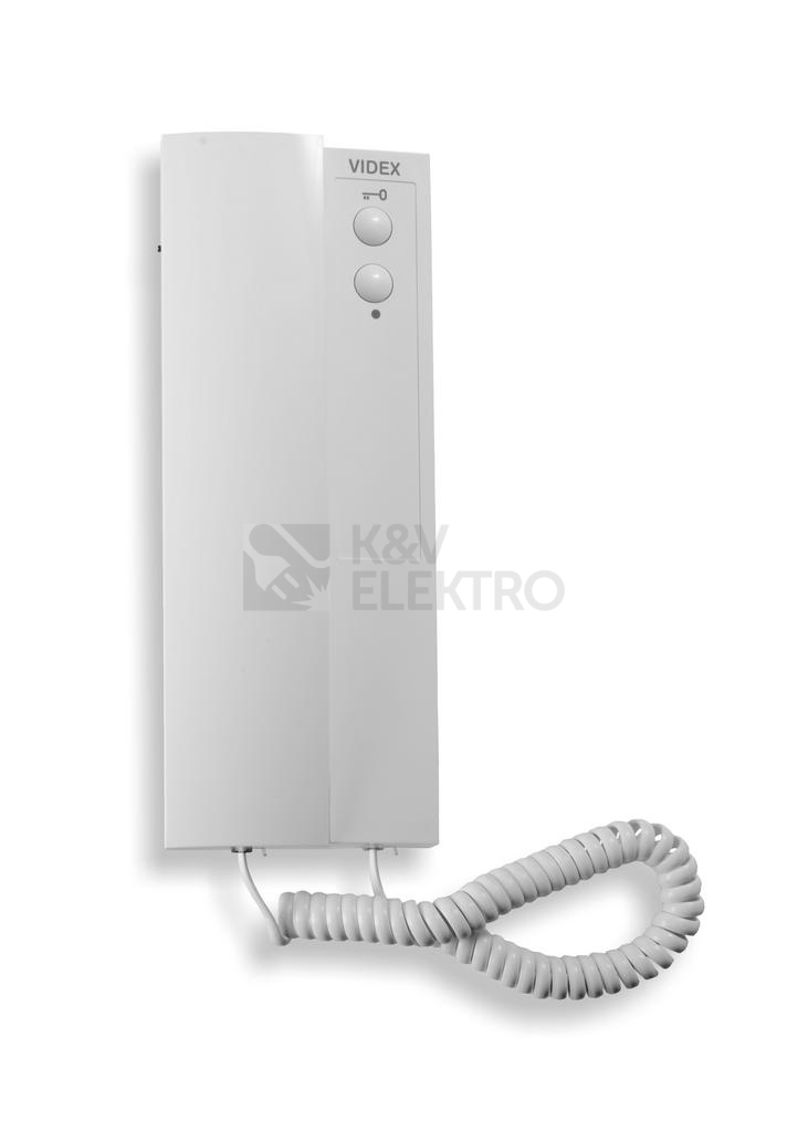 Obrázek produktu Domovní telefon univerzální 4+n bílý VIDEX 3101 0