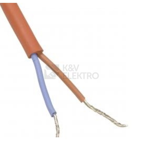 Silikonový kabel SIHF 2Dx1,5