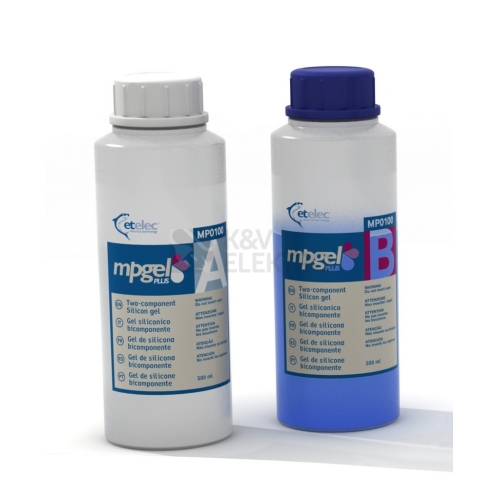 Gel dvousložkový MPGEL-100 zalévací (1 litr - 2x láhev 0,5l) 1000551