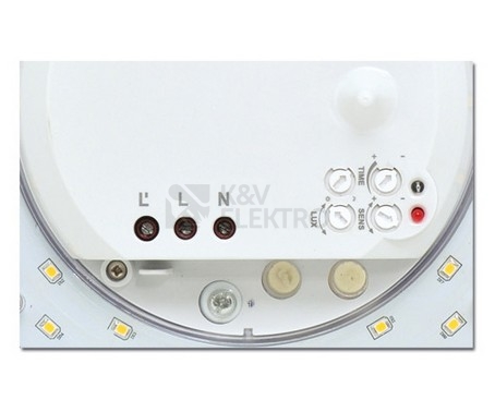 Obrázek produktu Stropní a nástěnné svítidlo Ecolite VICTOR LED W131/LED-4100 s HF senzorem 18W IP44 1