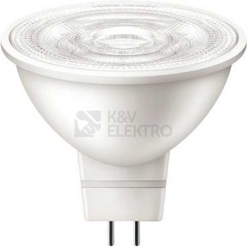 LED žárovka GU5,3 PILA LV 4,5W (35W) teplá bílá (2700K), reflektor 12V 36°