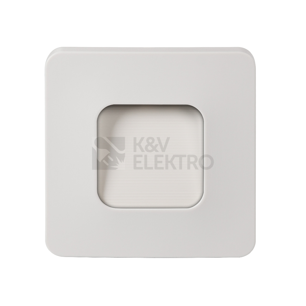 Obrázek produktu Svítidlo orientační/noční 230V ZAMEL 17-221-81 stříbrné 0,9W studená bílá 0