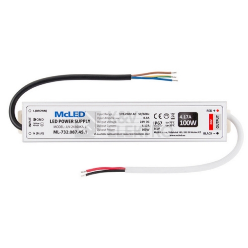 LED napájecí zdroj McLED 24VDC 6,25A 100W ML-732.087.45.1