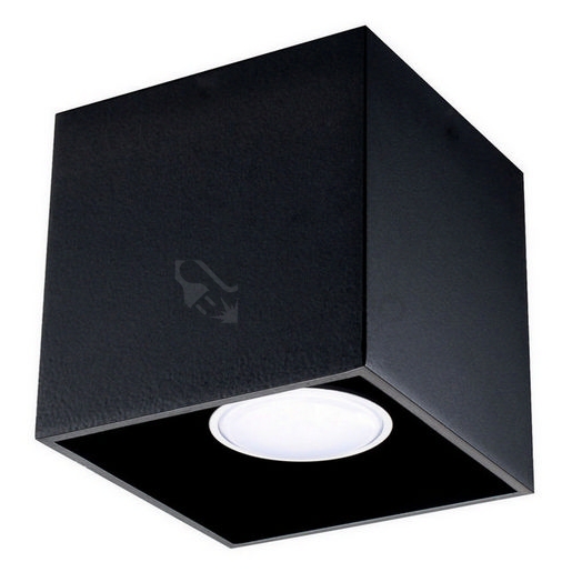 Obrázek produktu Stropní svítidlo SOLLUX Quad 1 GU10 1x40W bez zdroje SL.0022 černá 0
