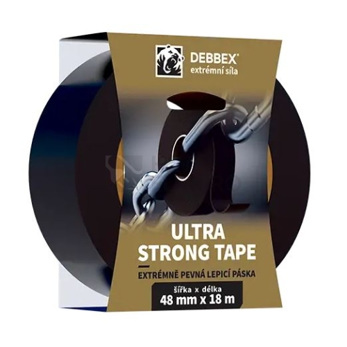 Lepící páska Den Braven ULTRA STRONG TAPE černá 48mm x 18m B794TE